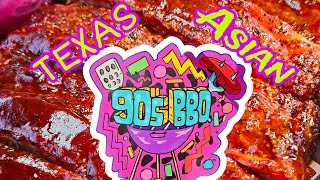 Texas BBQ with Asain Fushion flavor Explosions The New 90s BBQ [upl. by Tullus]