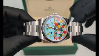 Rolex Oyster Perpetual Celebration 41mm 124300 [upl. by Maxey536]