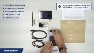 TechNexion PICOPIIMX8MMini unboxing and getting started with evaluation kit [upl. by Anecusa]