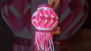 DIY Akash kandil with paper Diwali decoration idea akashkandil diwali diy lamp [upl. by Honeyman]