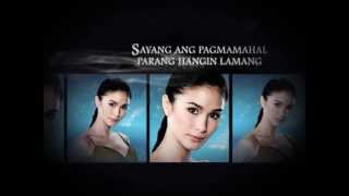 Sanay Maghintay Ang Walang Hanggan by Rachelle Ann Go theme from Luna Blanca Official Lyric Video [upl. by Clerissa]