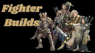 Some Fighter Builds Pathfinder 2e Level 1 [upl. by Omle]