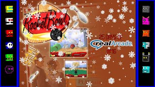 25 Days of RealArcade Day 16  Rocketbowl Gameplay [upl. by Arerrac]