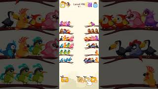 bird sort color game level 416 games gamedesign gameplay gameartdesign birdsortcolor [upl. by Ellenahs]