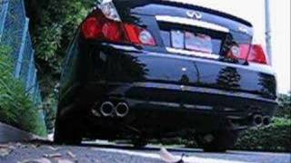 INFINITI M45 EXHAUST FUGA 450GT [upl. by Ived]