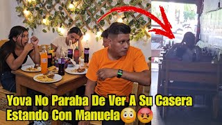 Gran Esc4ndalo Llego A Hacer La Amante De Yova A Este Lujoso Restaurante Donde Estaba Comiendo Manu😡 [upl. by Brittaney]