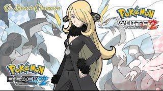 Pokémon B2W2  Champion Cynthia Battle Music HQ [upl. by Brause]