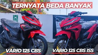 Perbedaan Honda Vario 125 Type CBS Dan CBS ISS [upl. by Mcdonald]