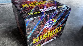 Nishiki 500 Gram Firework Cake by HappyFamily Fireworks 💥💥 beautiful cake [upl. by Ahsian945]