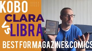 Which Kobo is worth buying  the Clara or Libra Colour Brutally Honest Comparison [upl. by Hpeosj]