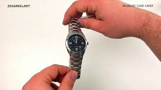 Casio EDIFICE Momentum EF125D1AVEF  Zegareknet [upl. by Waneta]