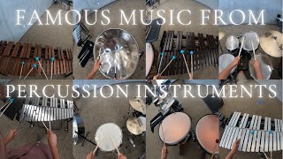 Famous Music from a lot of Percussion Instruments shorts [upl. by Powers]