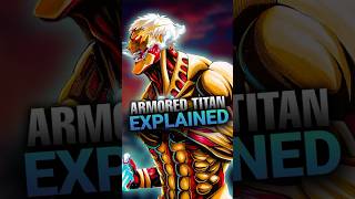 Armored Titans Flaws Attack on Titan Explained shingekinokyojin shorts [upl. by Rosina]