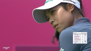 Patty Tavatanakit 2024 Evian Championship Round 2 All Televised Shots lpga golf [upl. by Aerdna]