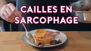 Binging with Babish Cailles en Sarchophage from Babettes Feast [upl. by Bryanty]