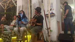 Bob Marley  Turn Your Lights Down Low Cover By Irene Live Testinez Cafe [upl. by Anjela]