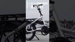 eBike Tips for Short Riders [upl. by Anaet]