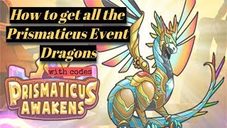 How to get all tiers  dragons in Prismaticus Event  Everwing [upl. by Landsman]