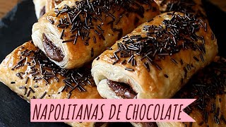 DELICIOSAS NAPOLITANAS DE CHOCOLATE SÚPER FÁCILES DE HACER [upl. by Christi]