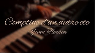 Comptine dun autre été  Yann Tiersen Amelie  Relaxing Piano Music [upl. by Clay]