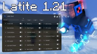 LATITE CLIENT V2  Out Now Minecraft Bedrock Edition 121 [upl. by Yancy734]