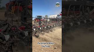 32 row White Corn Planter and Versatile 620 Delta Track tractor in action tractor [upl. by Odlamur460]