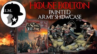 ASOIAF Bolton Faction  Painted Army Showcase [upl. by Koby874]