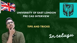 Pre CAS interview University of East London [upl. by Cutler]