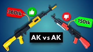 AK47 vs AK12 Budget vs Premium Showdown toys [upl. by Ellehsram]