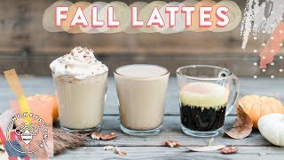 3 MIND BLOWING FALL LATTES 💥 THIRSTDAYS [upl. by Fawne]