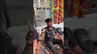 Wait for end 😂😂 shorts funny comedy [upl. by Antin]