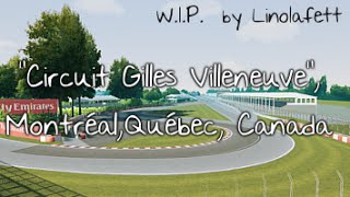 Canada Circuit Gilles Villeneuve  Assetto Corsa Mod [upl. by Eentruok345]