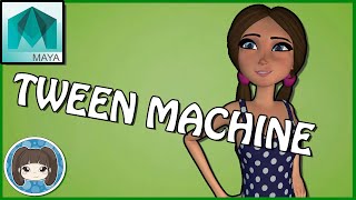 HOW TO USE TWEEN MACHINE  Maya Tutorial [upl. by Dirk652]