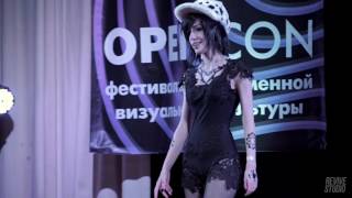 OPENCON 2016 ORI 4 floradaria  One Piece  Trafalgar D Water Law Female version [upl. by Conney]