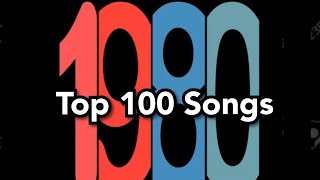 Top 100 Songs of 1980 [upl. by Eilrac]