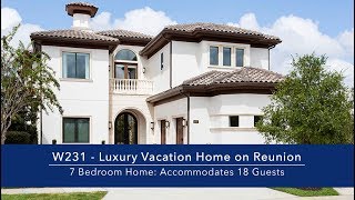 7 Bedroom Luxury Vacation Home on Reunion Resort in Orlando FL [upl. by Montagu364]