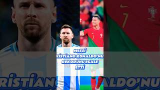 Messi Cristiano Ronaldo’nun Rekorunu Egale Etti [upl. by Jeanne]