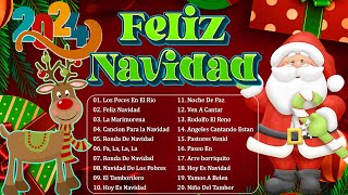 Feliz Navidad 2024🌲Música de Navidad en Español🎅Mejores Exitos Villancicos Navideños [upl. by Edee856]