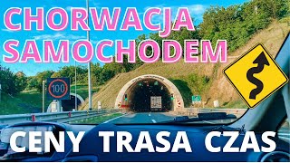 CHORWACJA SAMOCHODEM☀️  Aktualne ceny paliwa winietki autostrady trasa 👍 [upl. by Lashond32]