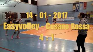 Pallavolo U12 femminile  Easyvolley vs Pallavolo Cusano Rossa [upl. by Doowle]