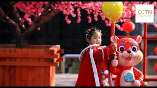 Le premier jour du Nouvel An chinois et le début de lannée du Tigre [upl. by Animehliw]