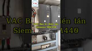 Bảo trì biến tần Siemens MM440 tại Bình Dương baotri maycnc suabientan vac cnc [upl. by Aneek80]