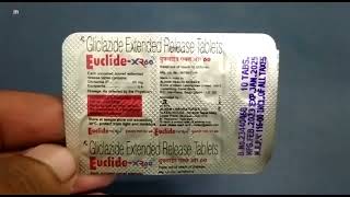 Euclide XR 60 Tablet  Gliclazide Extended Release Tablets  Euclide XR 60mg Tablet Uses Side effect [upl. by Chickie737]