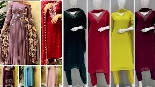 Latest Eid dress designs 2024  New model Eid collections for Girls  2024 [upl. by Aled]