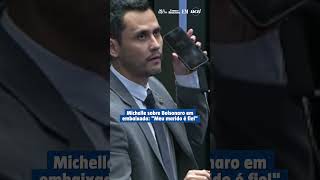 Michelle sobre Bolsonaro quotmeu marido é fielquot [upl. by Naivaf586]