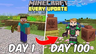 I Survived 100 Days in Minecraft But it Updates Every Day [upl. by Alenairam]