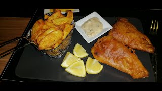 Backfisch aus Bierteig mit frischen Pommes aus dem Airfryer Fish and Chips [upl. by Magel]