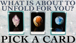 What Is About To Unfold For You 🕊️ Timeless Pick A Card Tarot Reading [upl. by Esta]