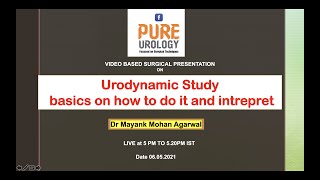 Urodynamic Study basics on how to do it and intrepret [upl. by Araik]