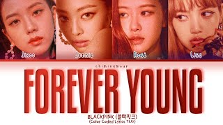 BLACKPINK 블랙핑크  Forever Young Color Coded Lyrics 가사 [upl. by Anon]